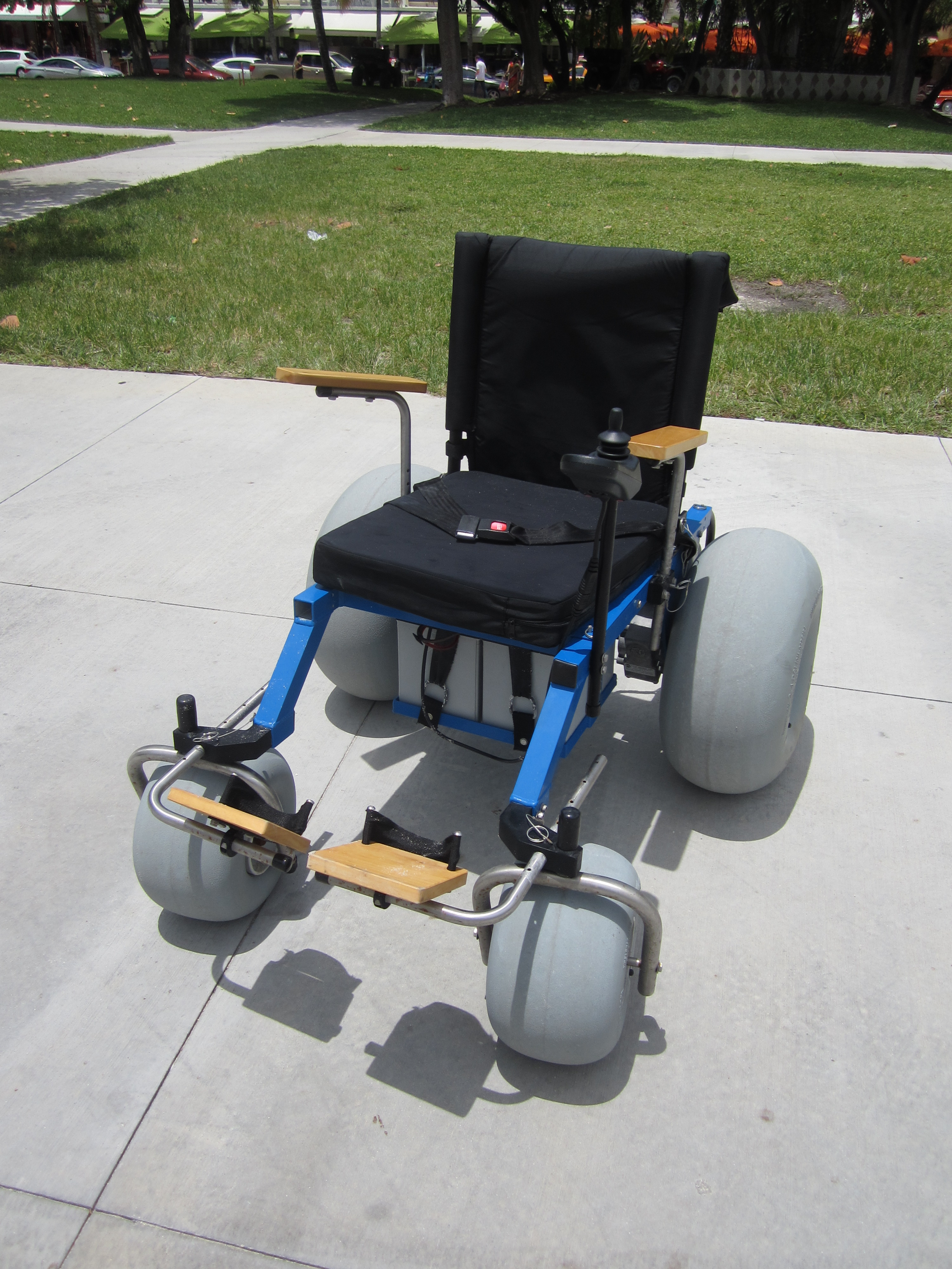 Example of a Manual Beach Wheelchair
