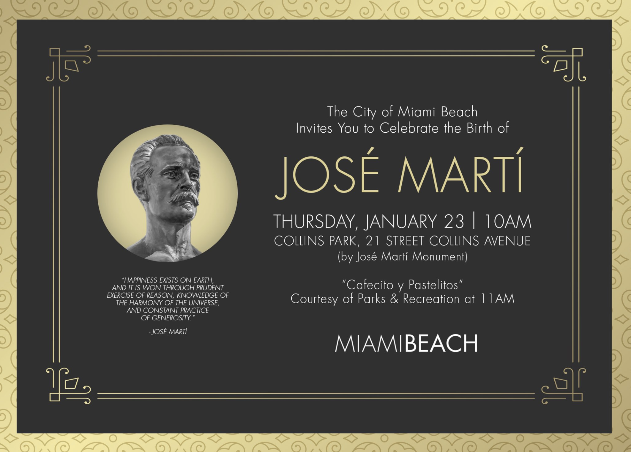 Celebrate the Birth of José Martí