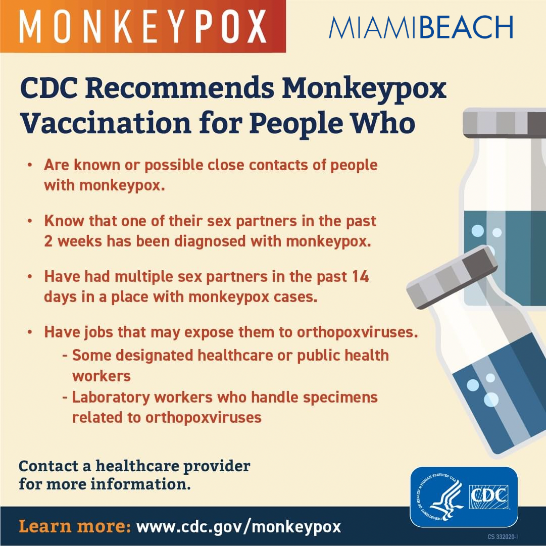 MonkeyPox Info City of Miami Beach