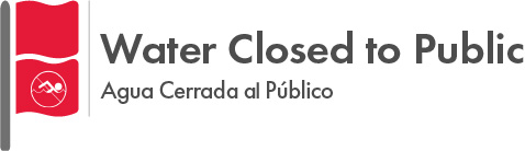 Water Closed to Public Flag
