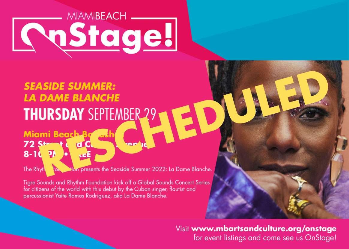 Miami Beach OnStage: Seaside Summer 2022: La Dame Blanche (Rescheduled)