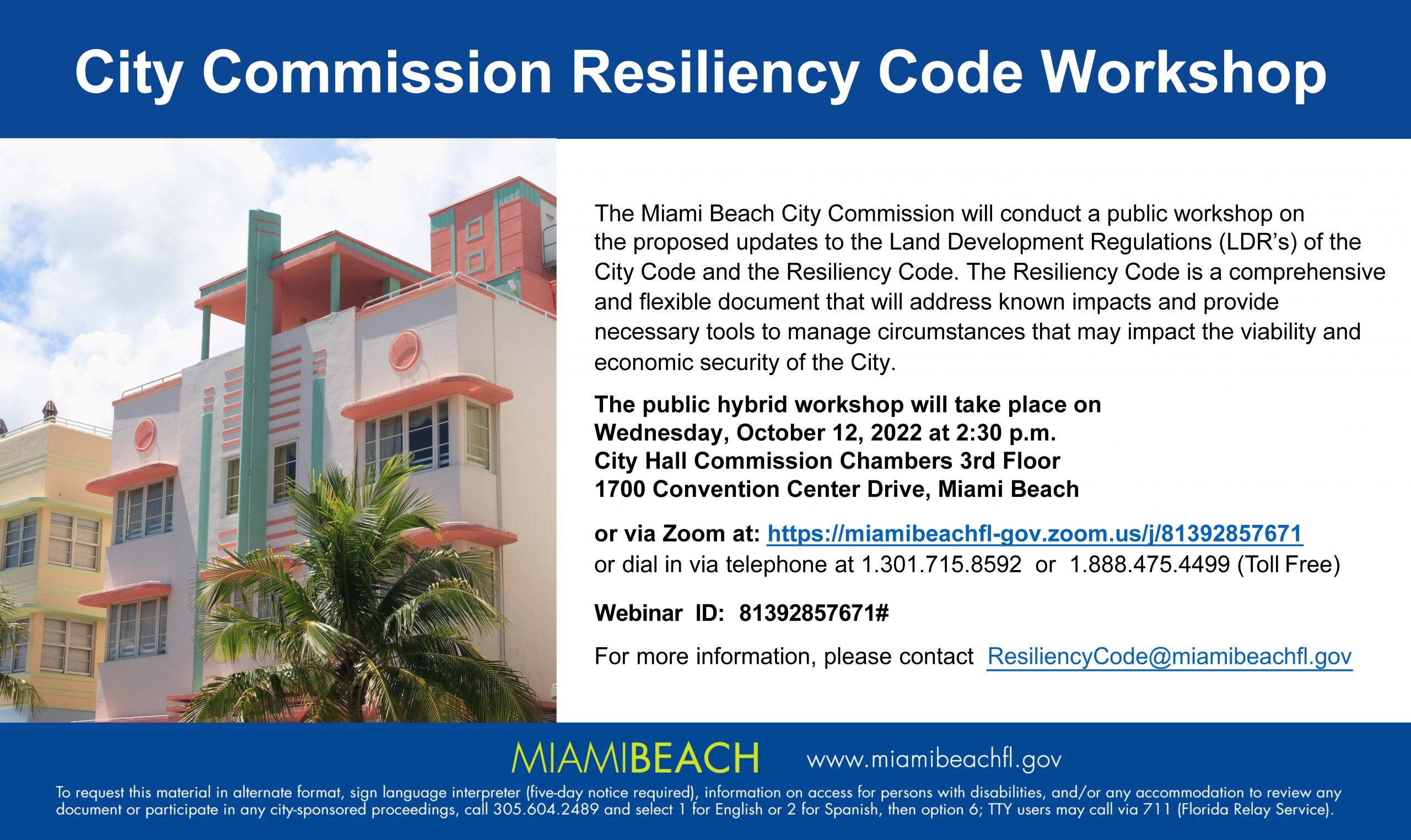 Resiliency Code Workshop