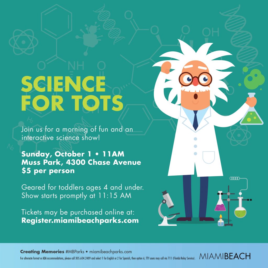 Science for Tots Flyer