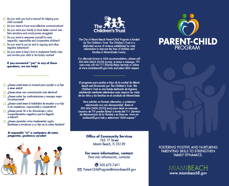 Parent Child Program Brochure