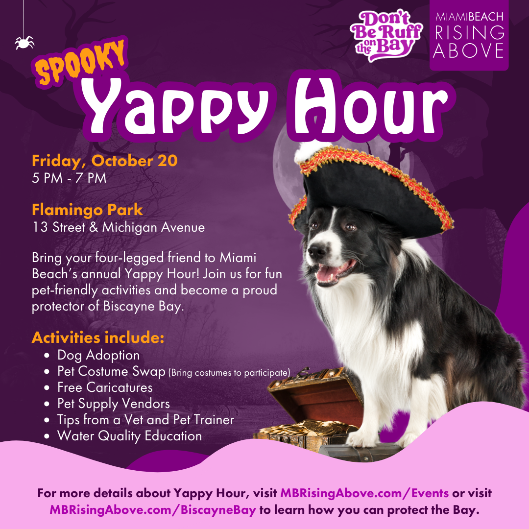 Yappy Hour 2023 City of Miami Beach