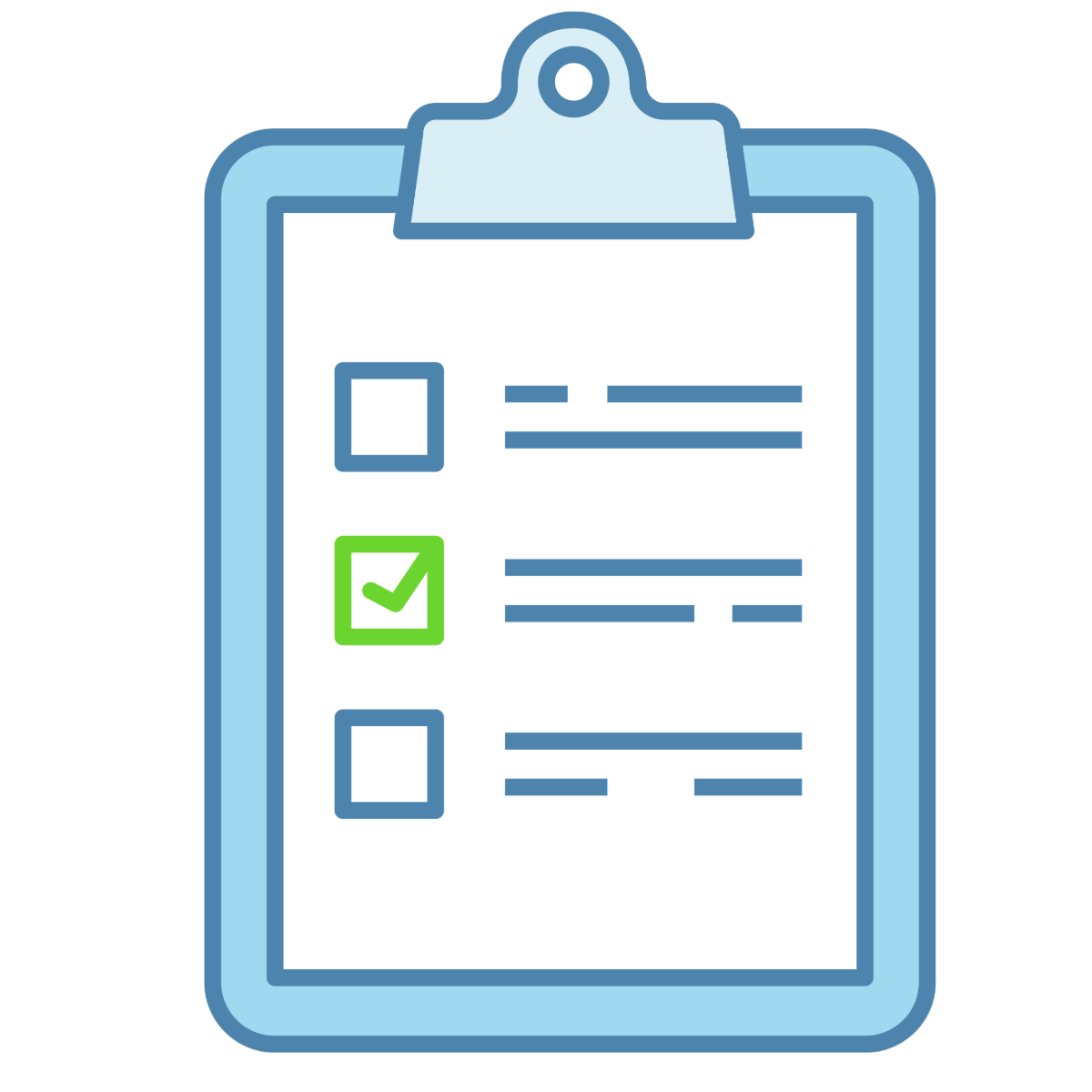 icon of a checklist