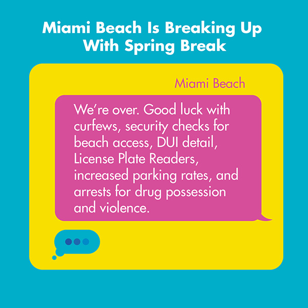 Spring Break Breakup Chat Box