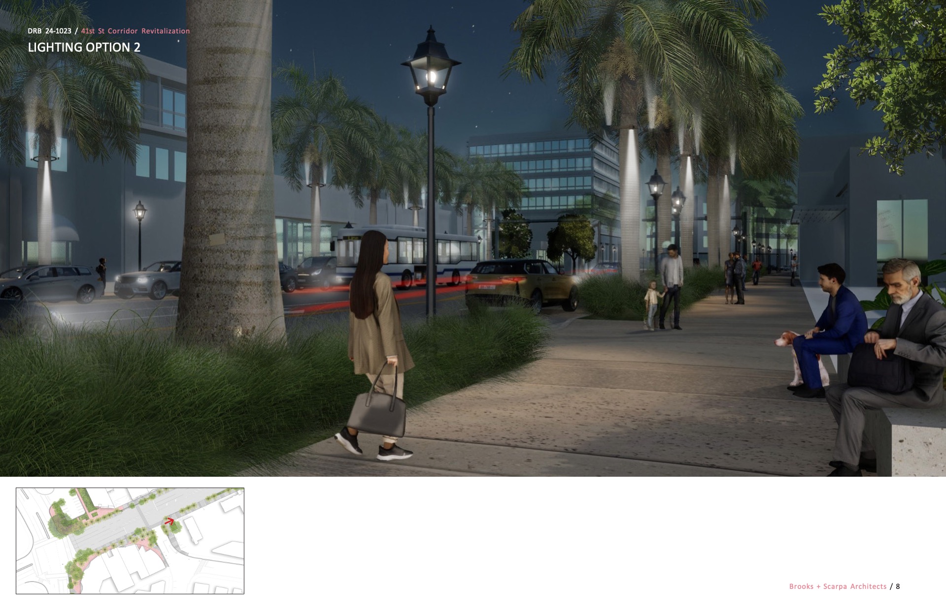 West of 41 St | Night