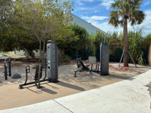 Bayshore Park fitness area