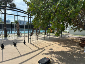 Bayshore Park fitness area
