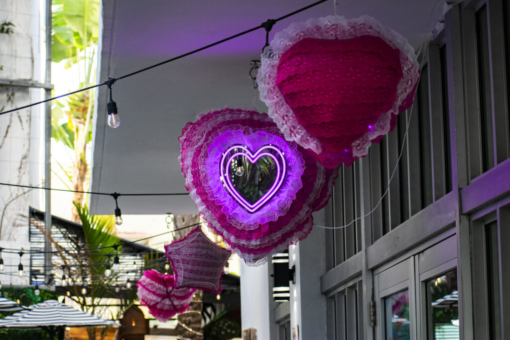 Art installation by Fabiola Larios - Heartware