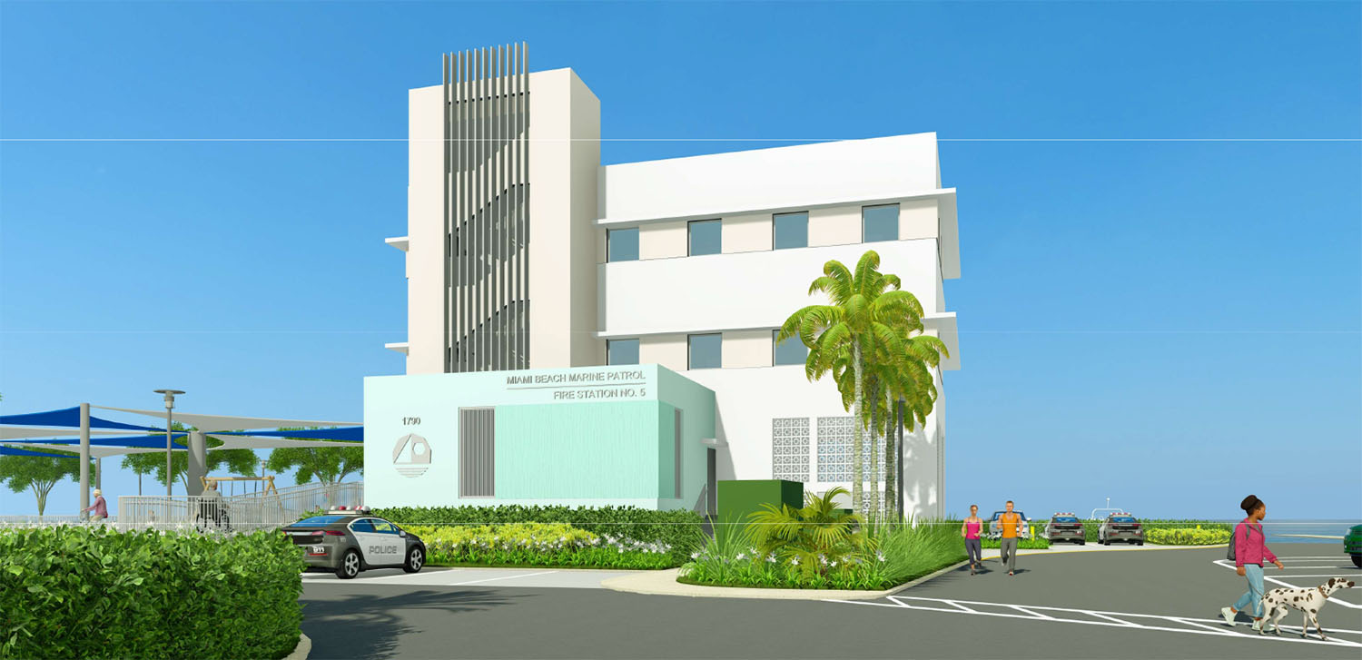 Marine Patrol Facility Building Rendering