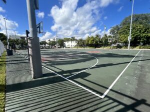 normandy baseketball courts