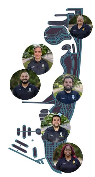 code compliance officer map