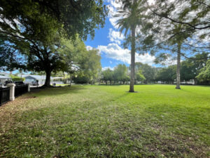 Fisher Park open space area