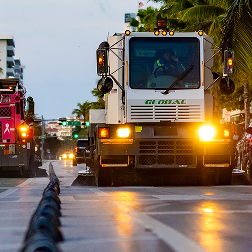 sanitation truck