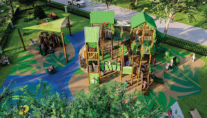 Gorce Park Playground rendering