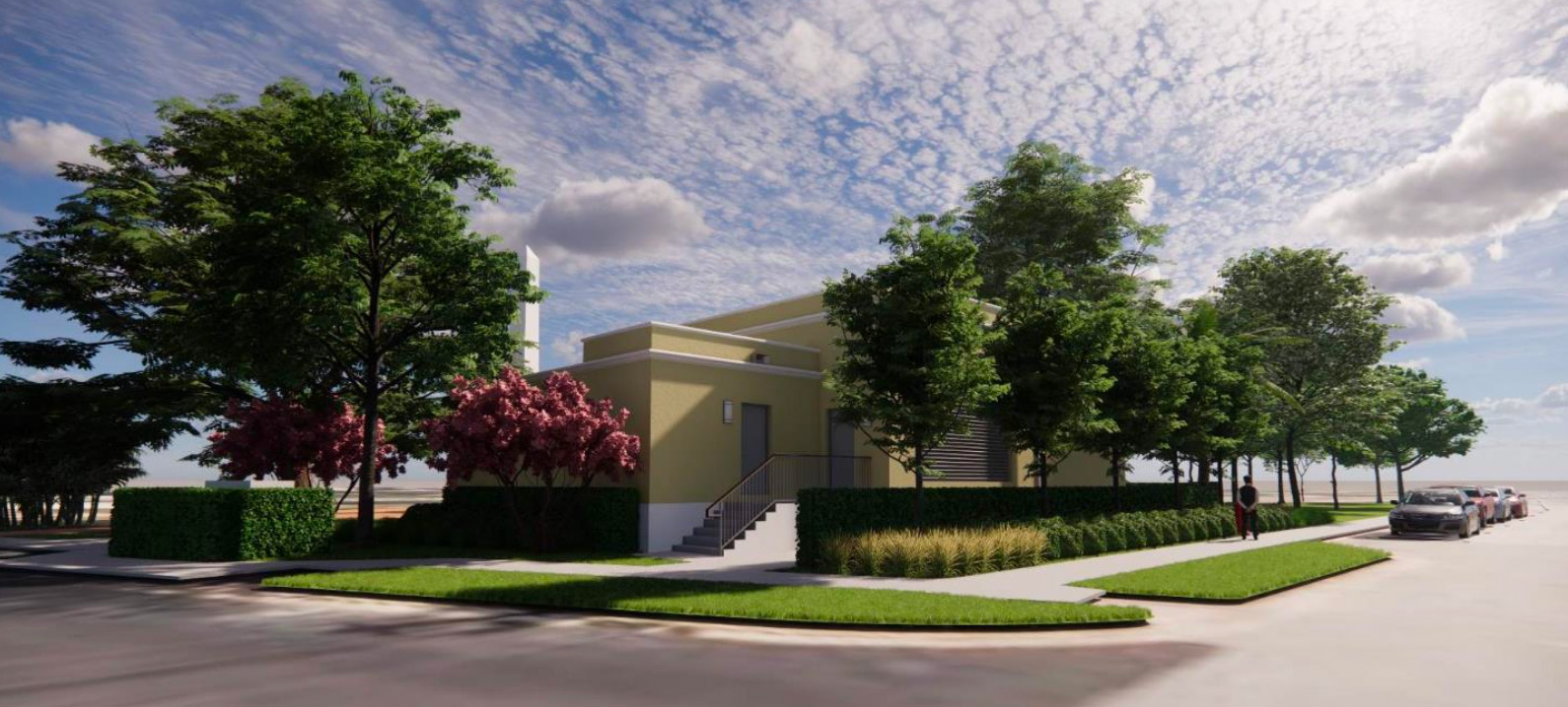 Water Pump Station - Obelisc design