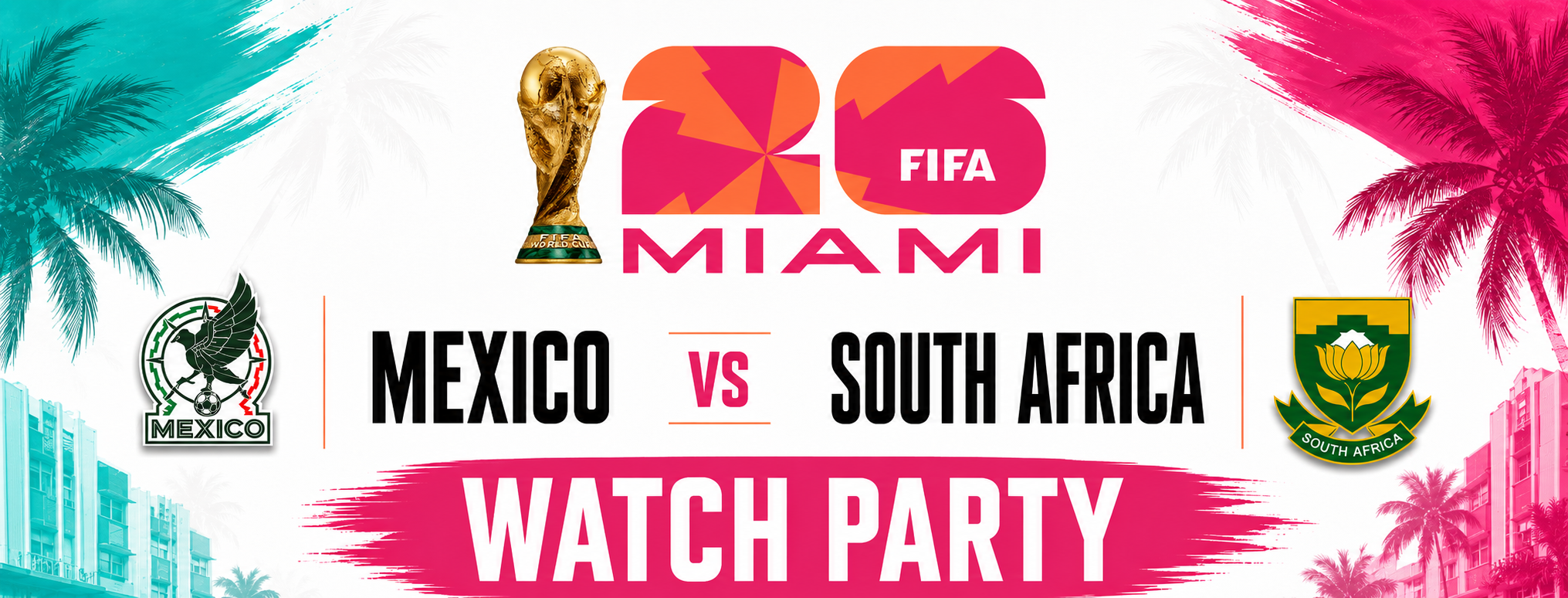 mexico vs south africa watch party