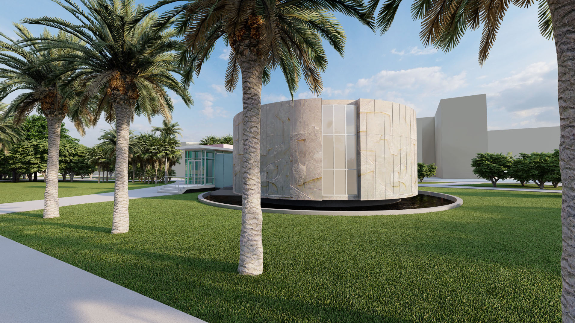 Collins Park Rotunda Rendering