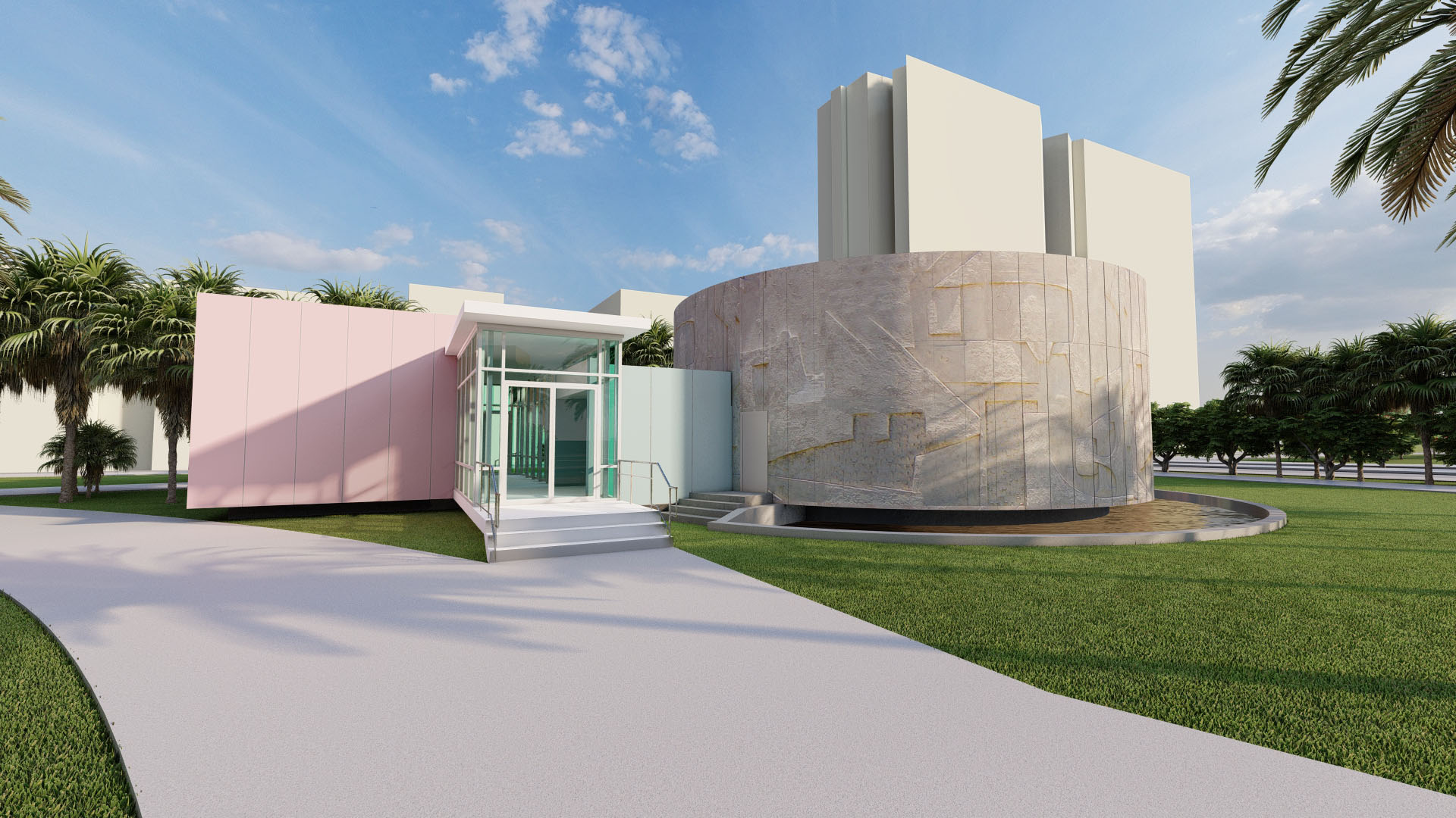 Collins Park Rotunda Rendering