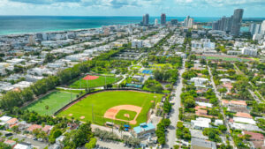 Flamingo Park Aerial View