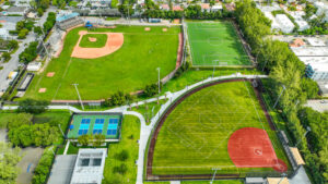 Flamingo Park Aerial View