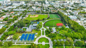 Flamingo Park Aerial View