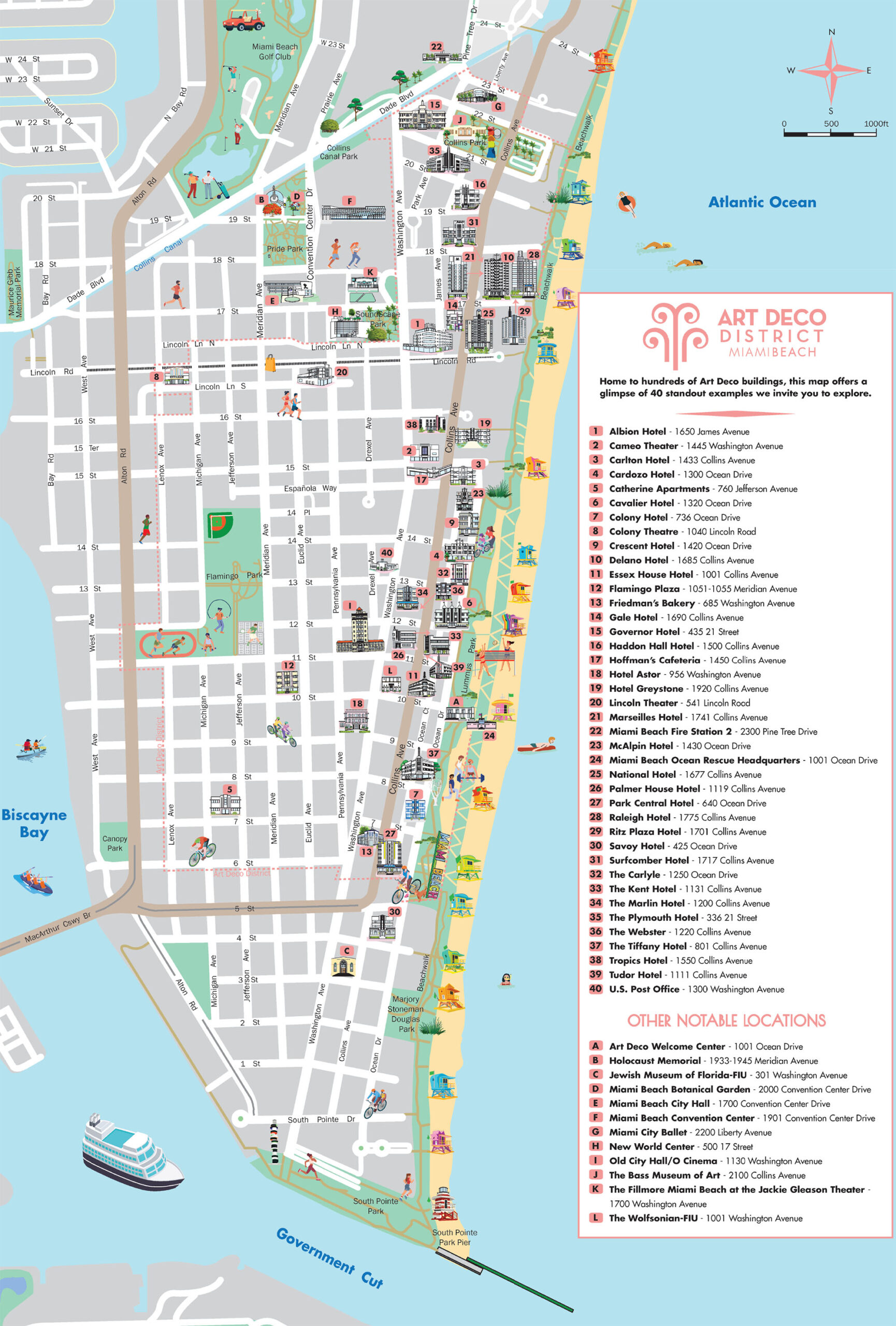 Art Deco Map