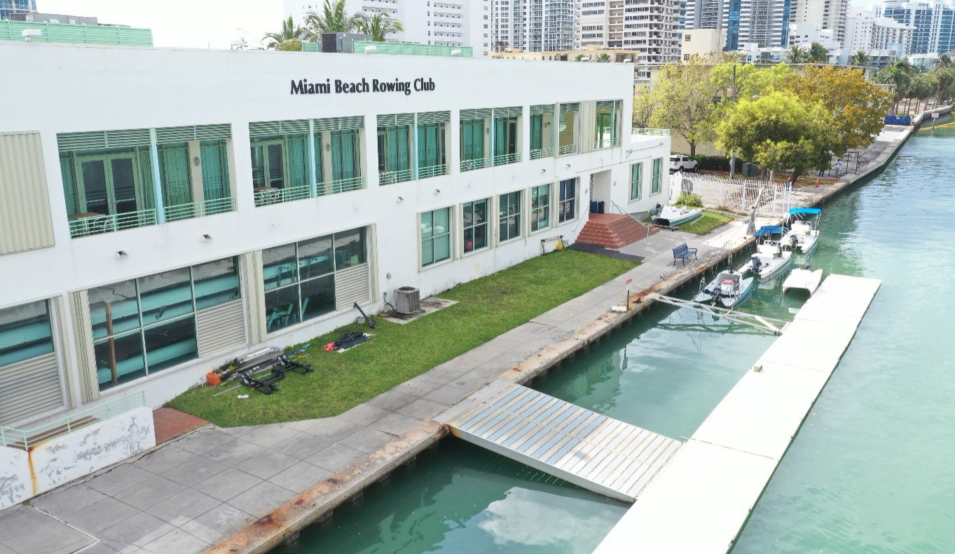 Miami Beach rowing building