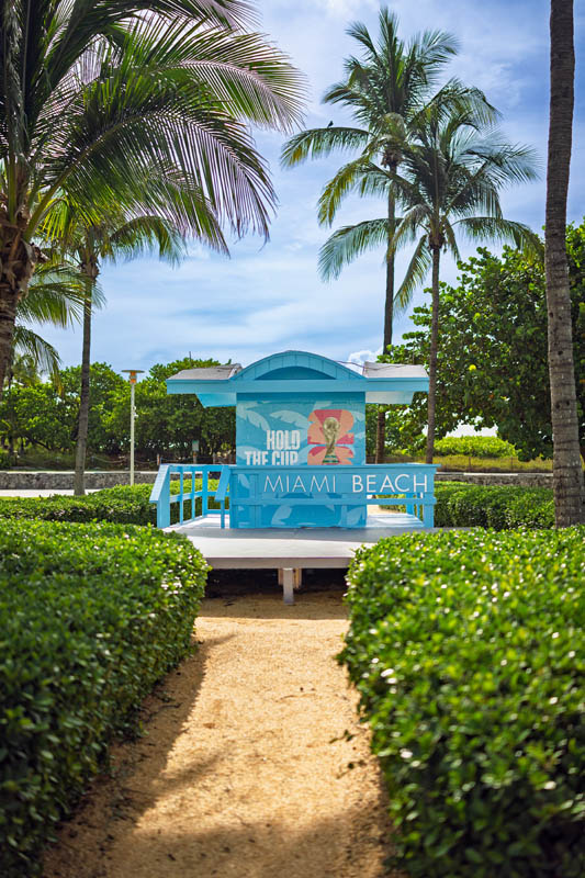 World Cup lifeguard tower