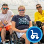 handicap people at the beach