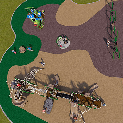 beach view park rendering