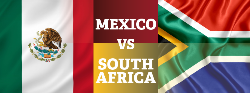 mexico and south africa flag