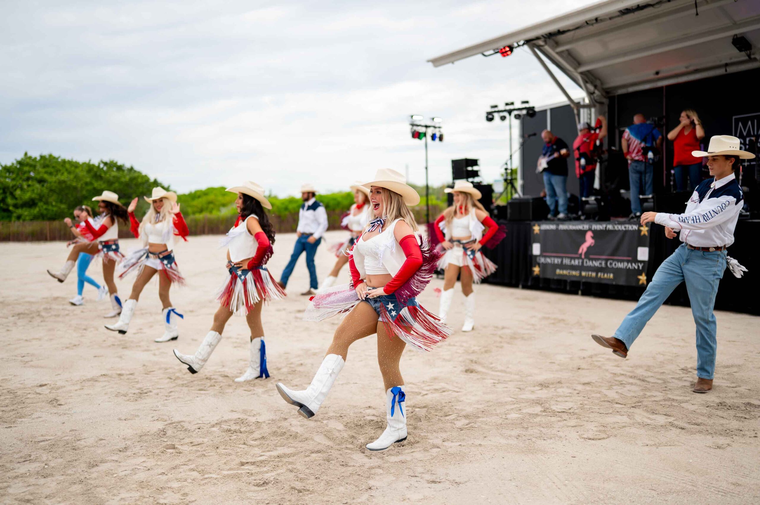 group line dancing