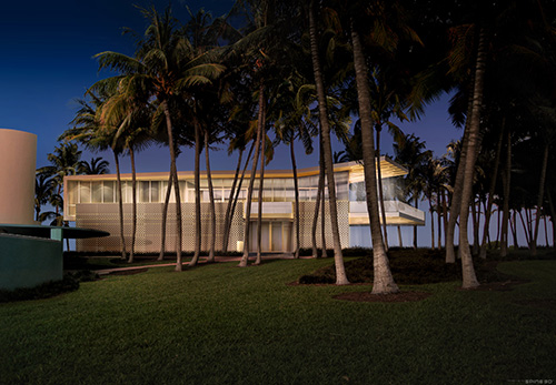 Rendering of North Beach Oceanfront Center on Collins Avenue