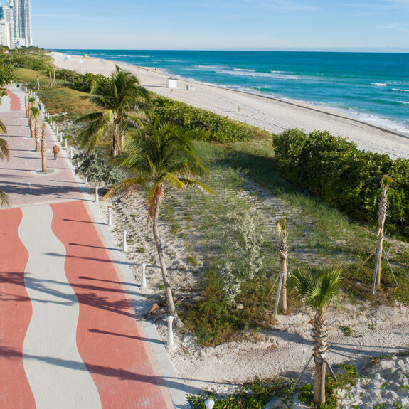 beachwalk aerial