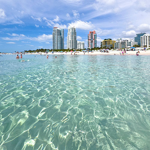 Miami beach ocean
