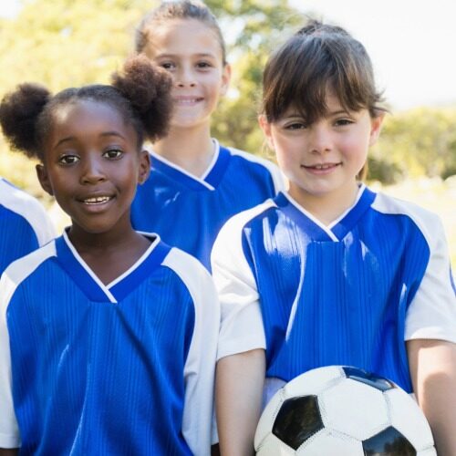 girl soccer players