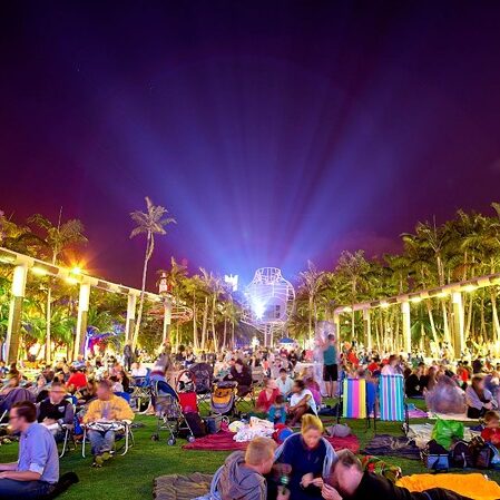 soundscape park at night